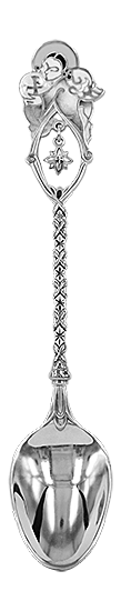 Ложка из серебра 