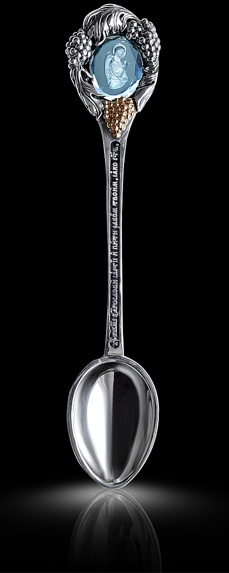 Ложка из серебра 