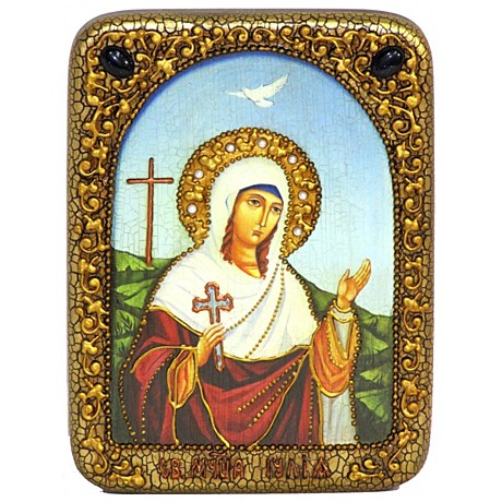 Икона святая мученица Иулия (Юлия) Карфагенская