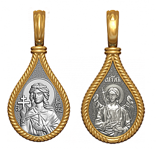 Образок святая мученица Василисса