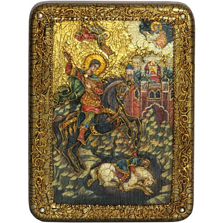 Икона святой великомученик Димитрий Солунский