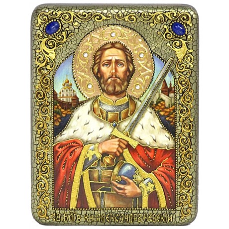 Икона благоверный князь Александр Невский